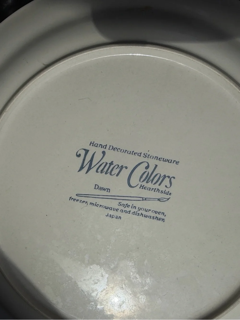 9 vintage Hearthside Stoneware dinner plate